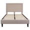 Merrick Lane Mallory Platform Bed Tufted Upholstered Platform Bed
